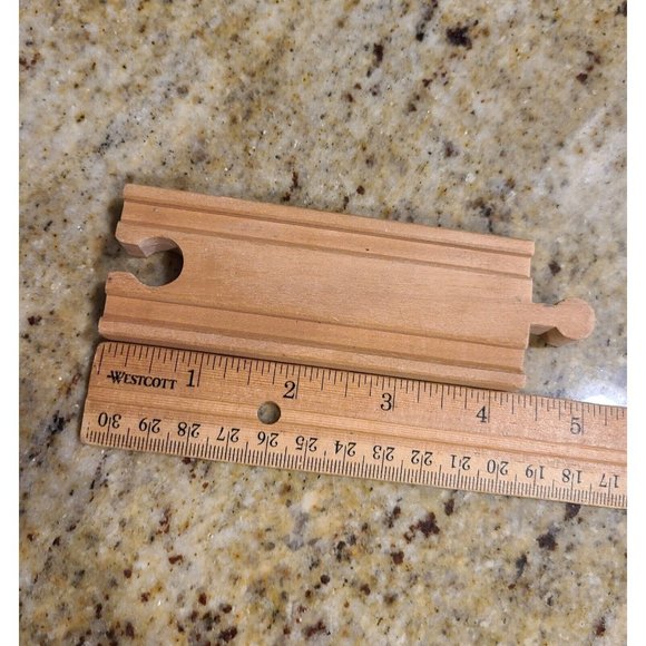 4.25" Straight Track Lot of 4. Brio Thomas Compatable. Female Male - Picture 5 of 7